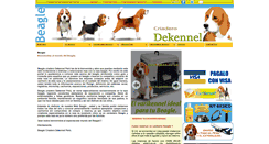 Desktop Screenshot of beagledekennel.com